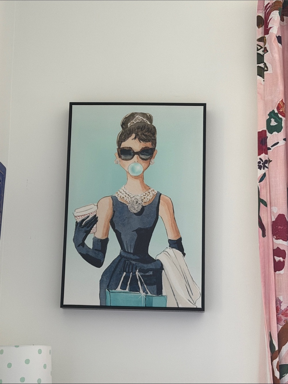 Oliver Gal- Stylish Audrey-Inspired Illustration